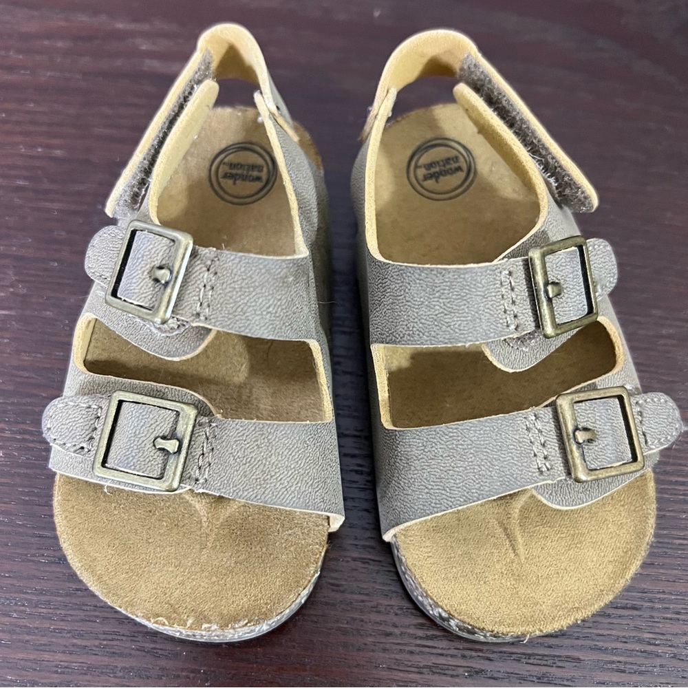 Wonder Nation Brown Sandals